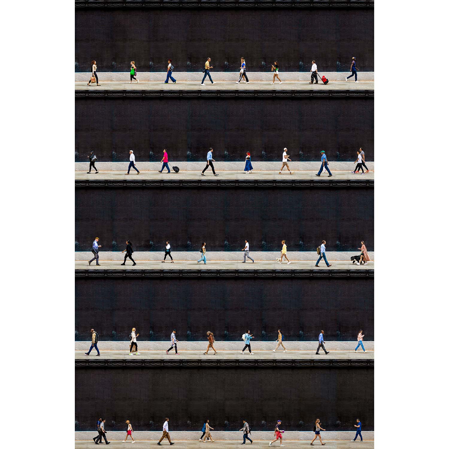 30th Street and 5th Avenue 30" x 20" Petroff Gallery