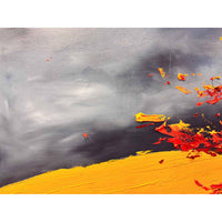 A Brisk Wind 30" x 36" - Petroff Gallery - Painting