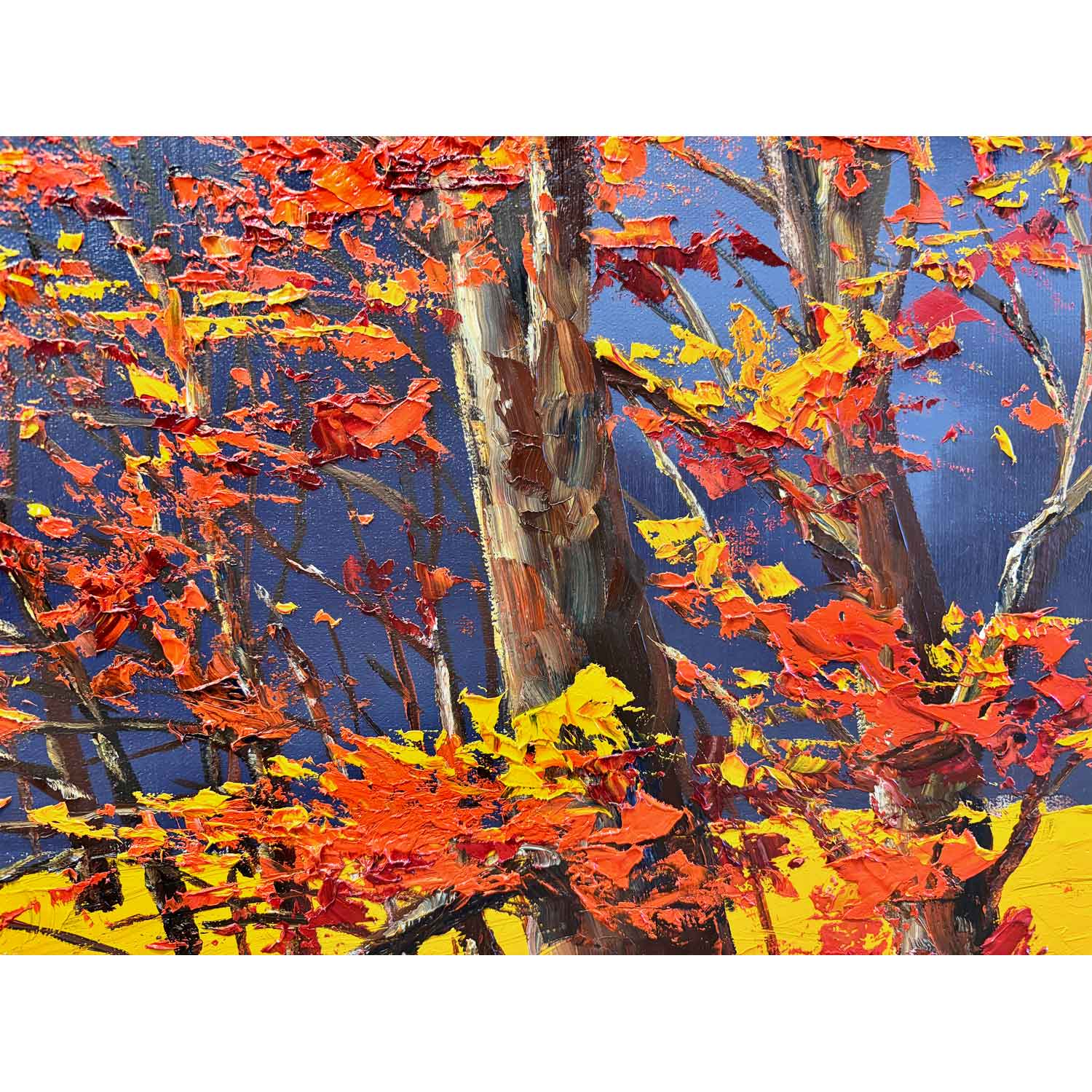A Brisk Wind 30" x 36" - Petroff Gallery - Painting