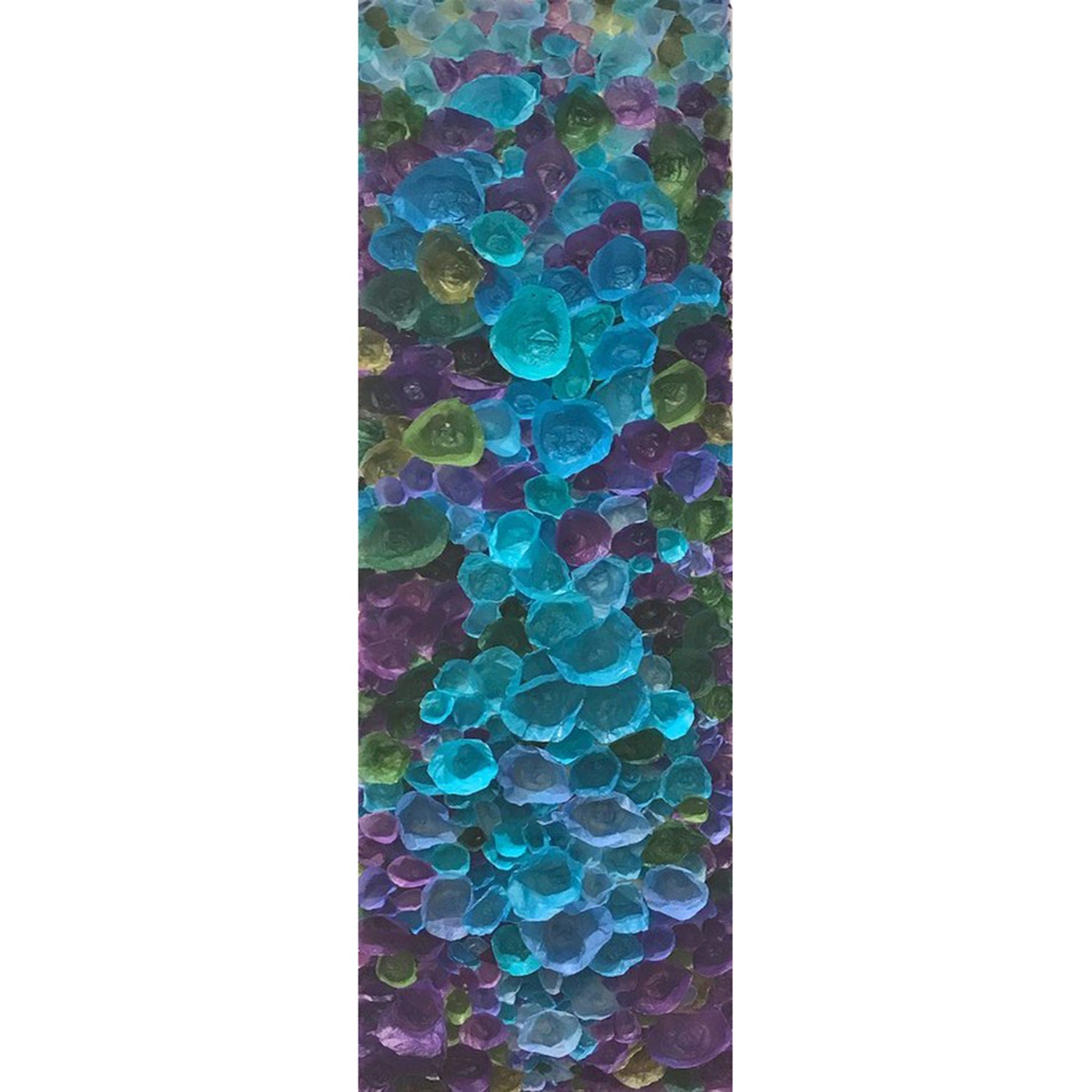 Aqua 57" x 17" - Petroff Gallery -  - Annette Blady - Aqua 57x17