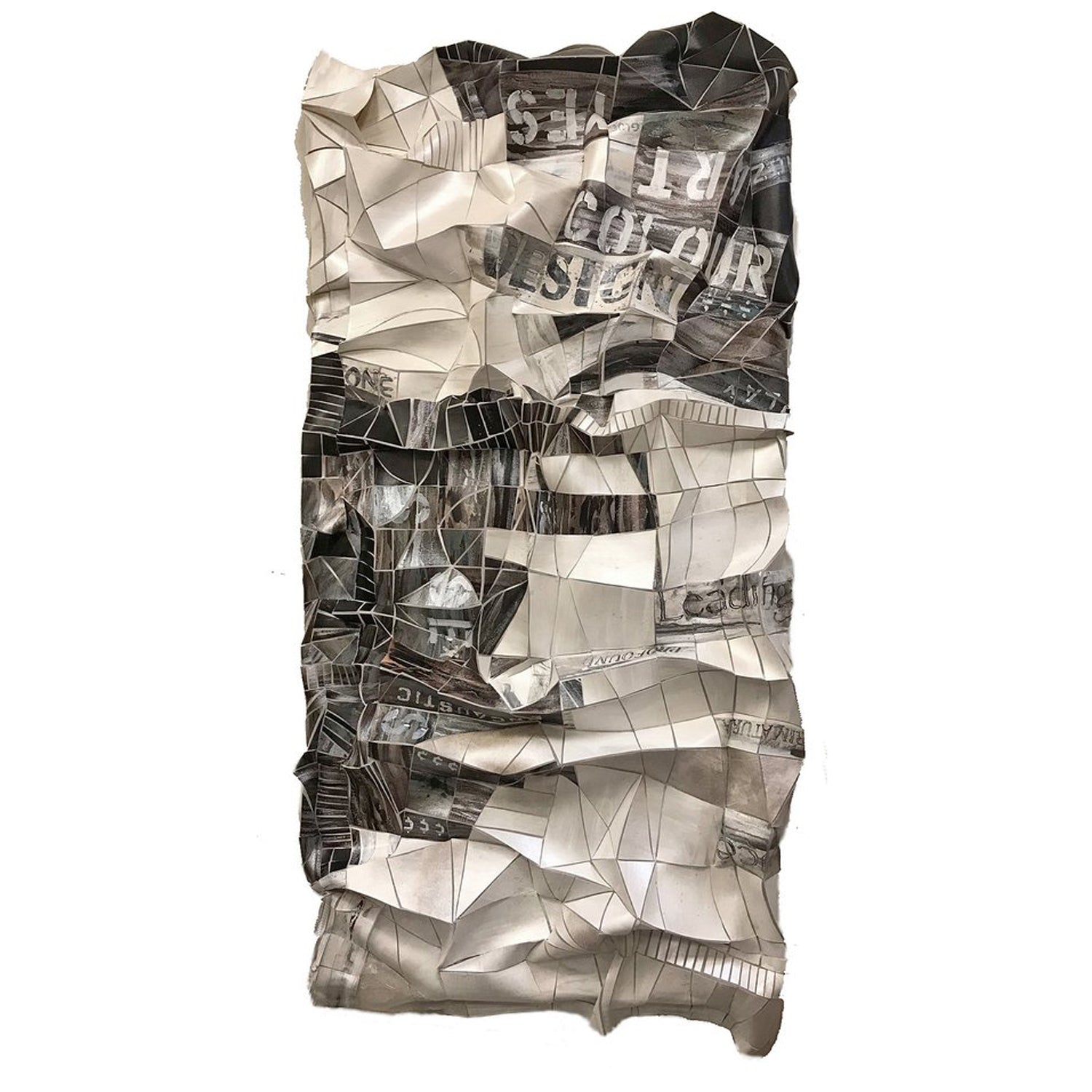 Art Speak 2  64" x 32" - Petroff Gallery -  - Annette Blady - Art Speak 2 32x64