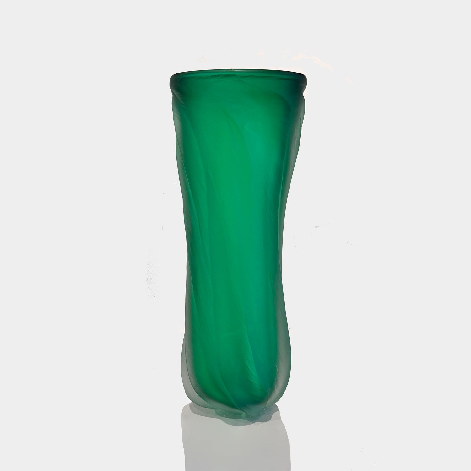 Green Undula - Petroff Gallery - Glass Art