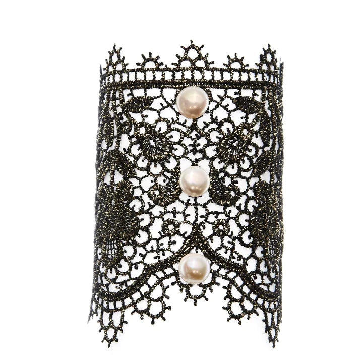 Bordner Cuff Black - Petroff Gallery -  - Kim Smiley - Bordner Cuff Black