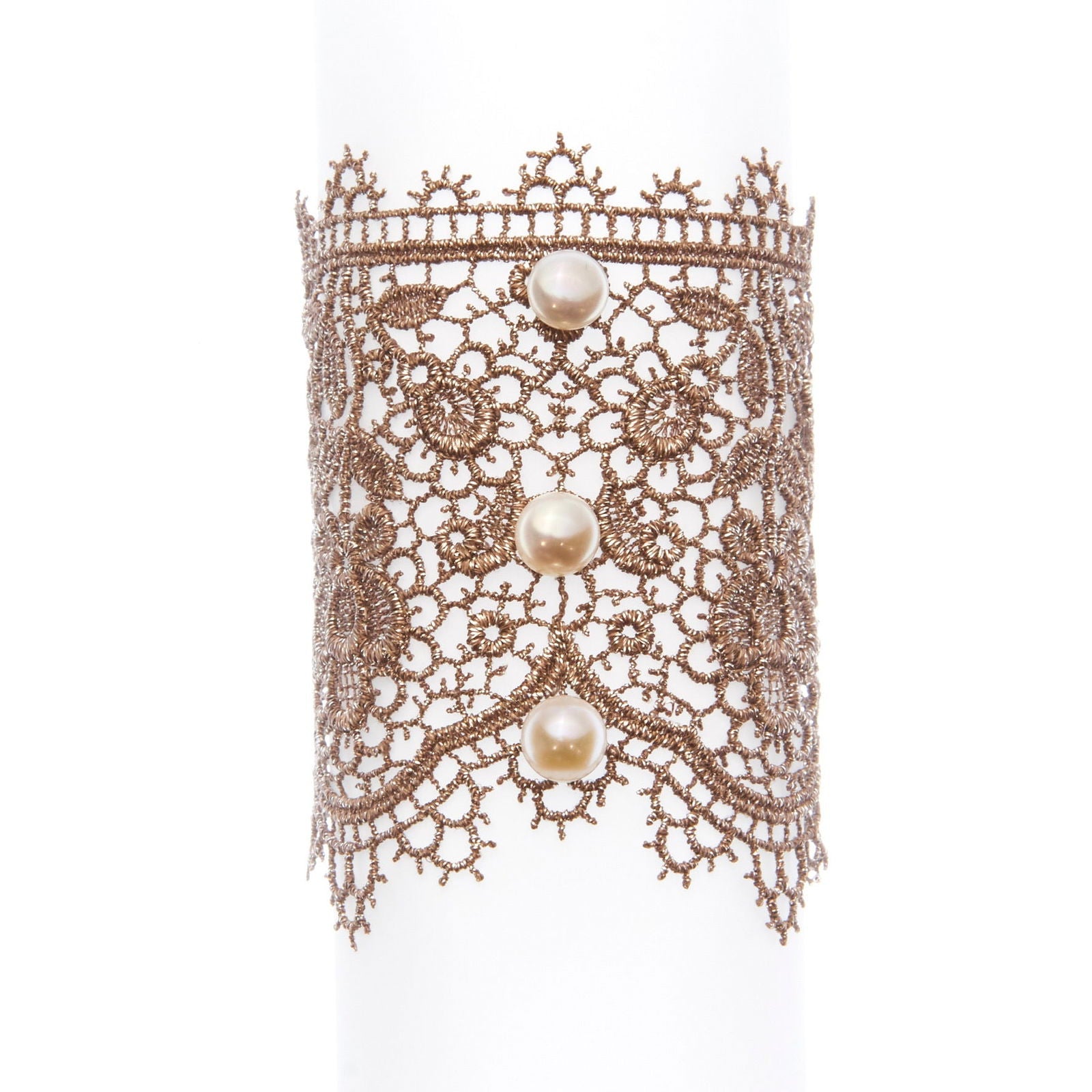 Bordner Cuff Pewter - Petroff Gallery -  - Kim Smiley - Bordner Cuff Pewter, 6.5"