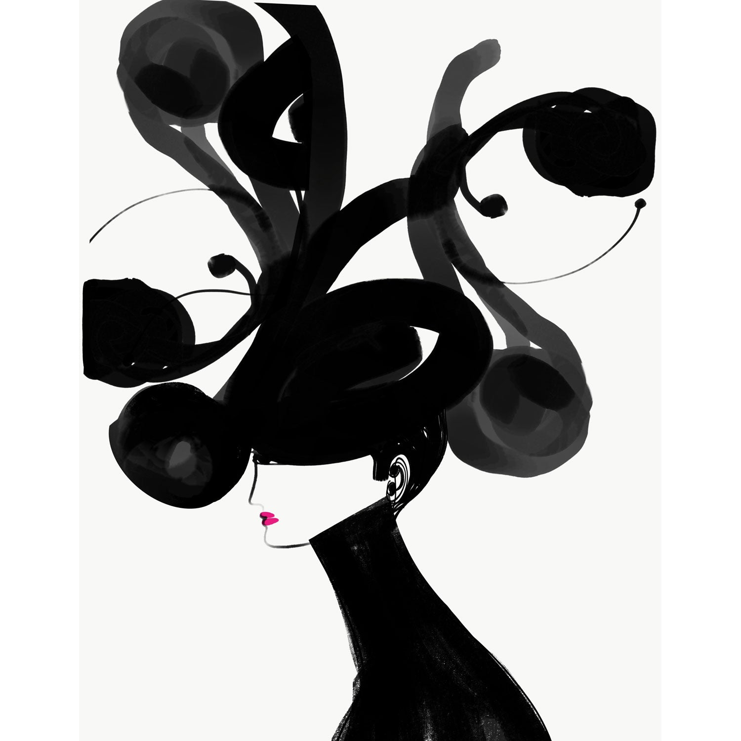 Chapeau Millinery 26" x 22" - Petroff Gallery - Painting
