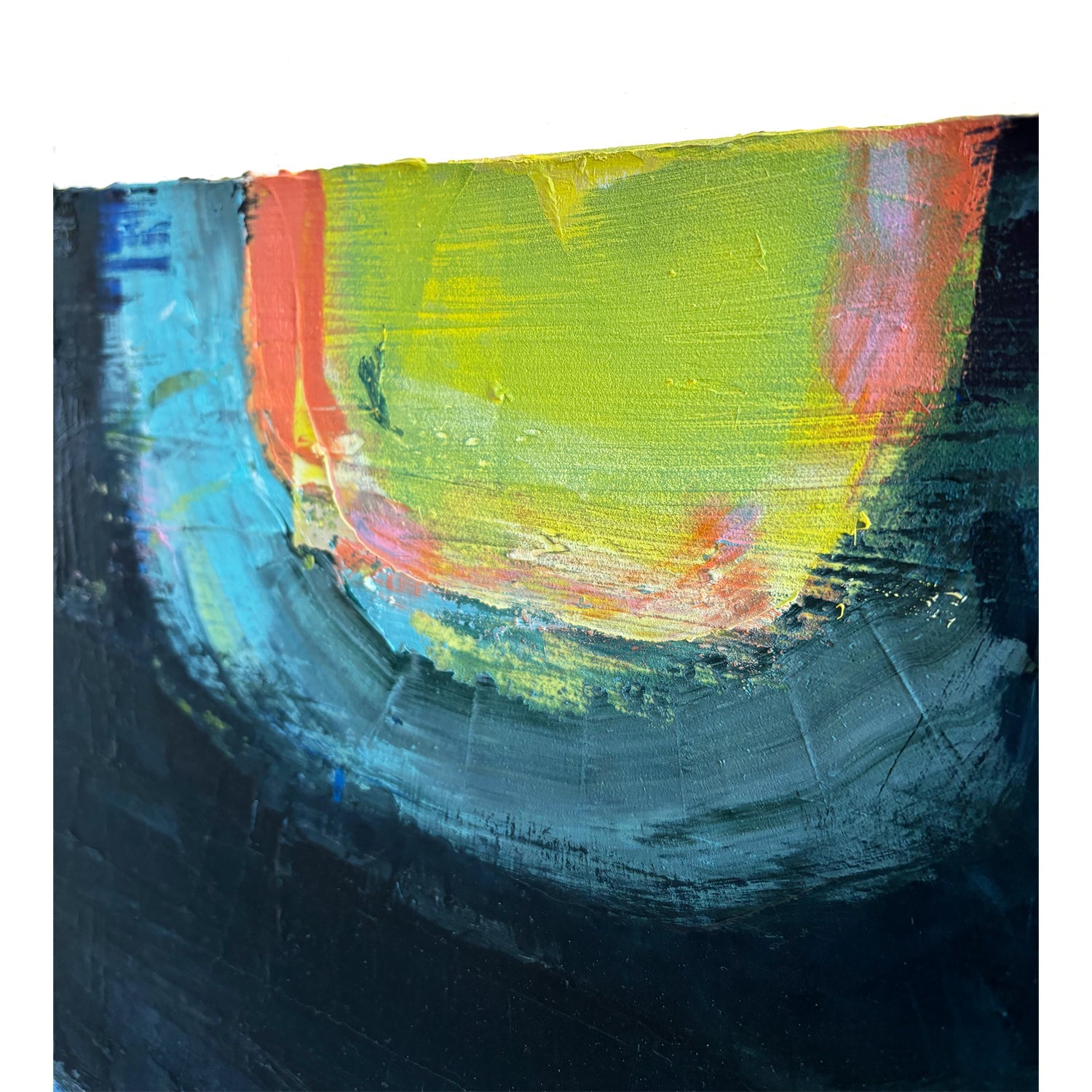 Côte-Nord 37 (Blue Moon by St.Augustine) 54" x 48" - Petroff Gallery -  - Ewa Stryjnik - Côte 37, 54" x 48"