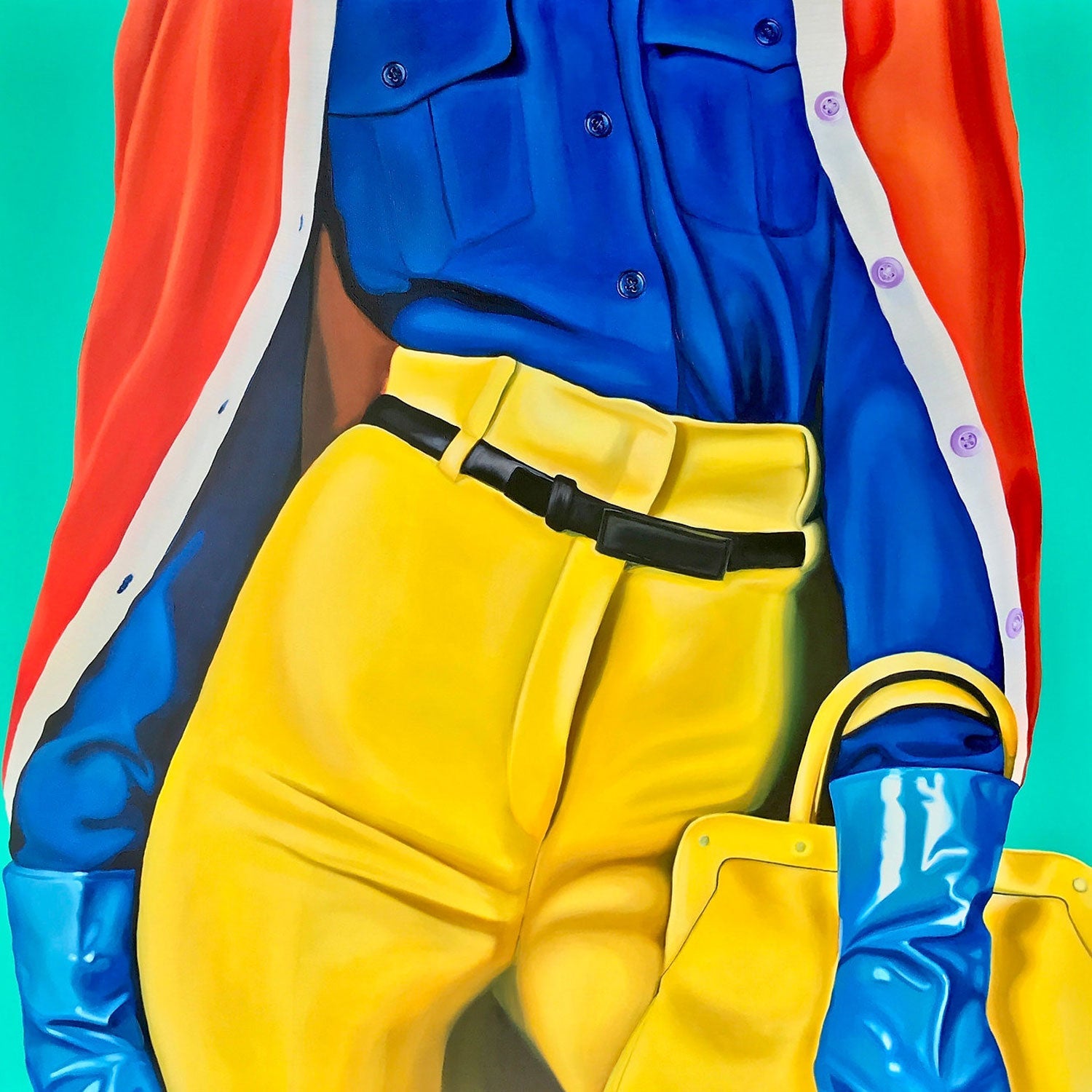 Don't Be Generic 15" x 15" - Petroff Gallery -  - Celine Gabriel - Don't Be Generic 15" x 15"