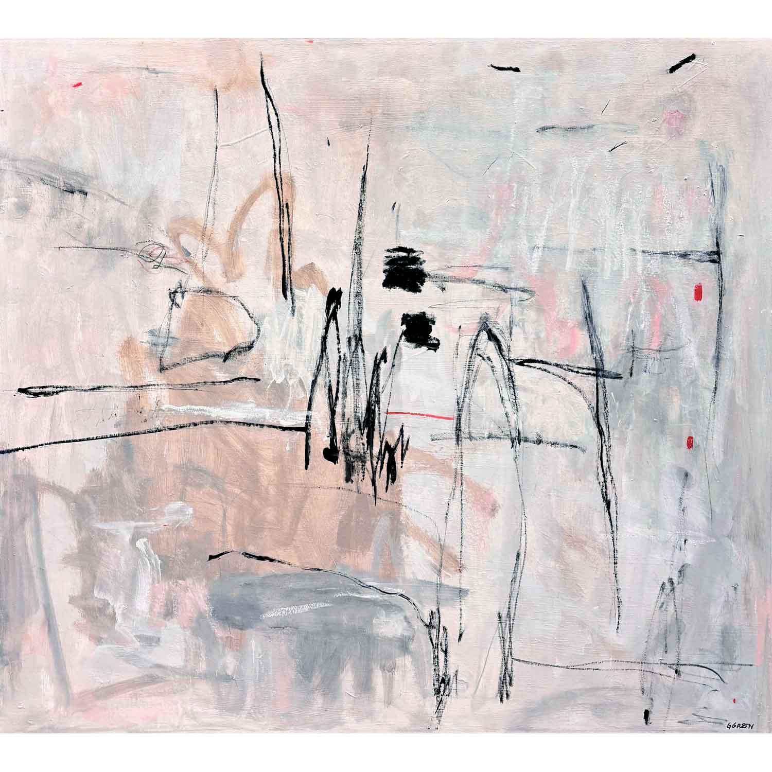 Echoes of Silence 36" x 40" - Petroff Gallery - Painting