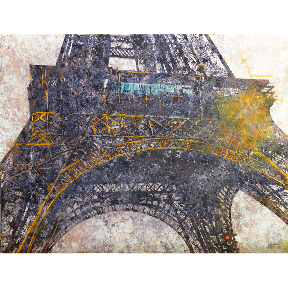 Micheal Zarowsky - Eiffel 5, 22" x 30"