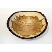Large Red Maple Bowl 1 - Petroff Gallery - Wood Art