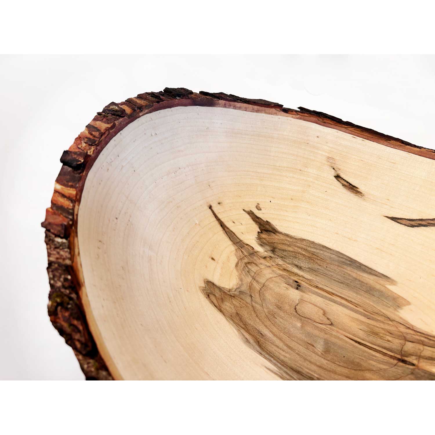 Large Red Maple Bowl 2 - Petroff Gallery - Wood Art