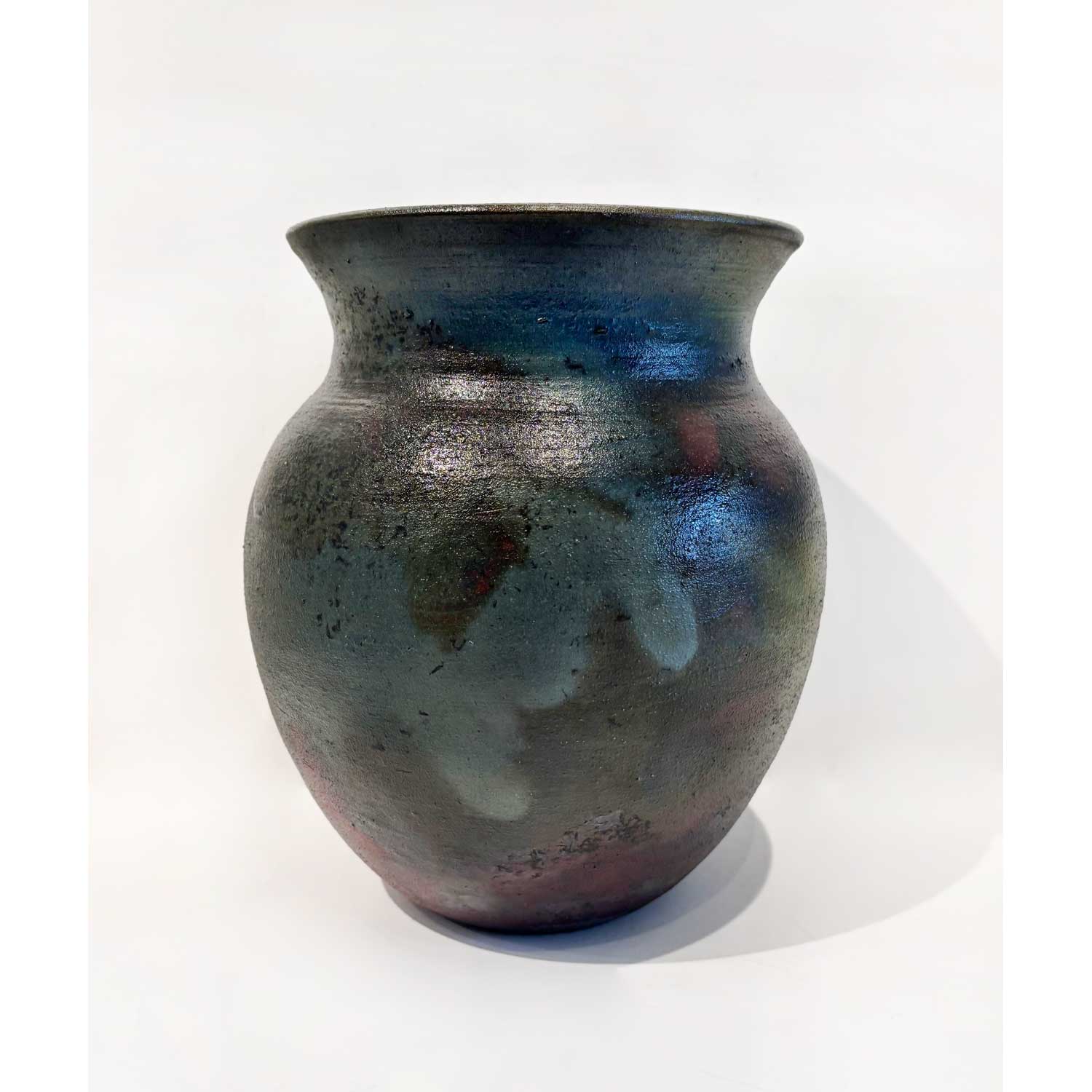 Large Raku Vase - Petroff Gallery - Ceramic Art
