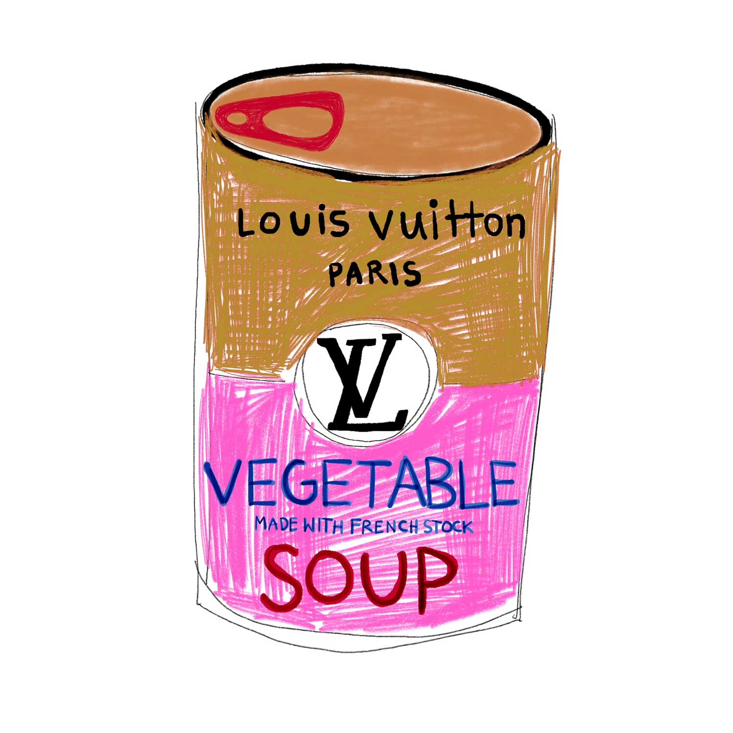 Louis Vuitton Vegetable Soup Petroff Gallery