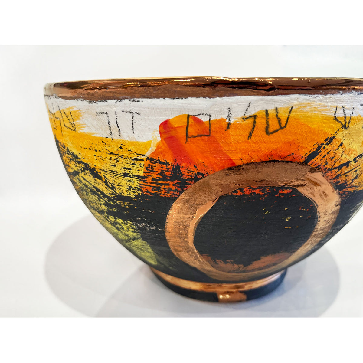 Marla Buck - Large Copper Bowl, 6" x 9" x 9"