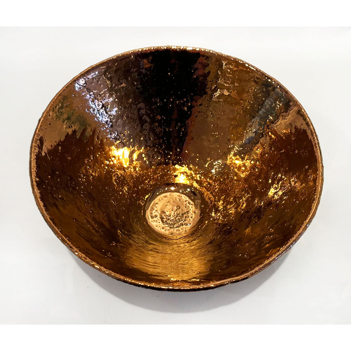 Marla Buck - Copper Bowl, 4" x 7" x 7"