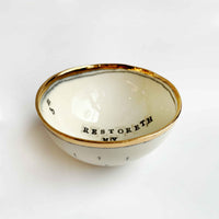 Restoreth My Soul Small Bowl - Petroff Gallery - Ceramic Art