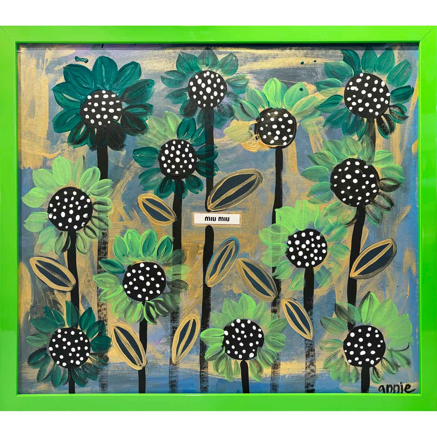 MIU MIU 18.5" x 20" Petroff Gallery