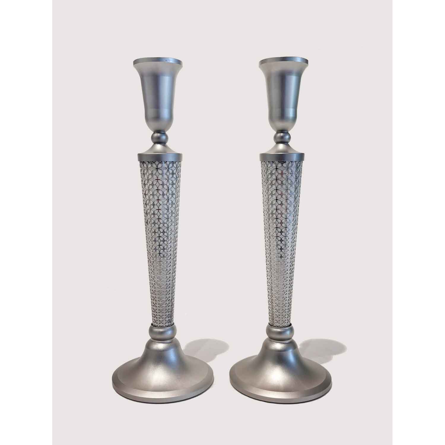 Classic Candleholders 9" - Petroff Gallery - Judaica