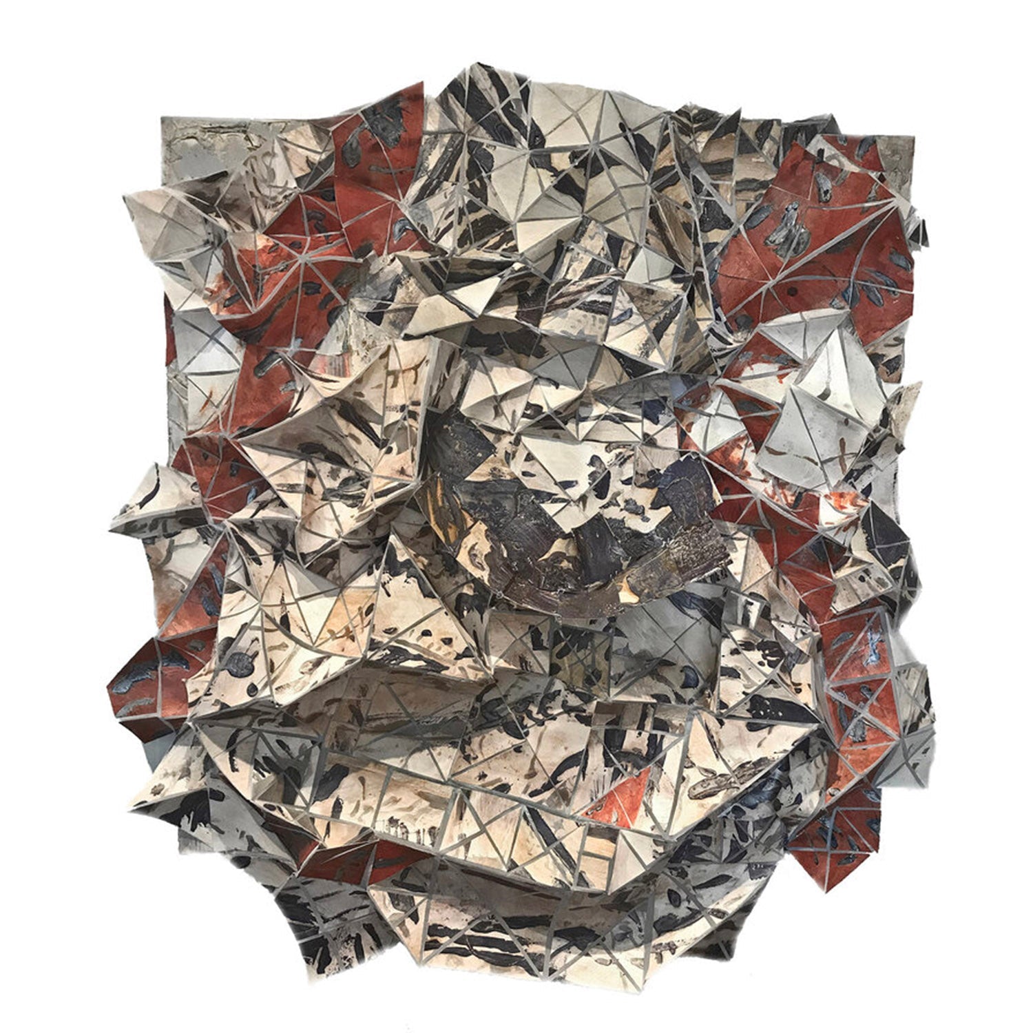 Moulage Mama 60" x 52" - Petroff Gallery -  - Annette Blady & Al Van Mill - Moulage Mama 60x52