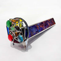 Large Orange Purple Kscope - Petroff Gallery - Kaleidoscope