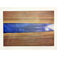 Purple Pearl Walnut Board 1 - Petroff Gallery - Wood Art