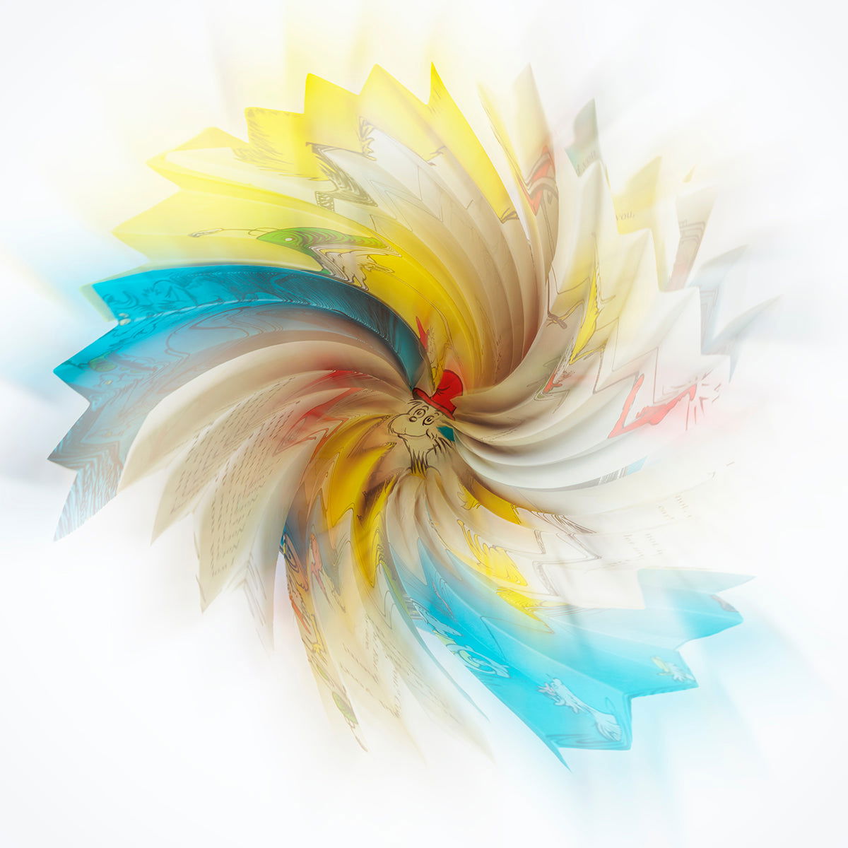 Sam I am 20" x 20" - Petroff Gallery -  - Edith Levy - Sam I am 20x20