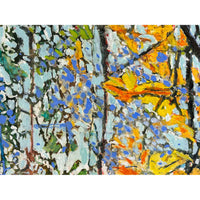 Sweep of October Yellows 14" x 12" - Petroff Gallery - Painting