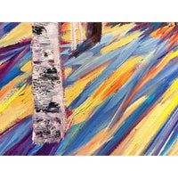 Symphony of Shadows 30" x 72" - Petroff Gallery - Painting