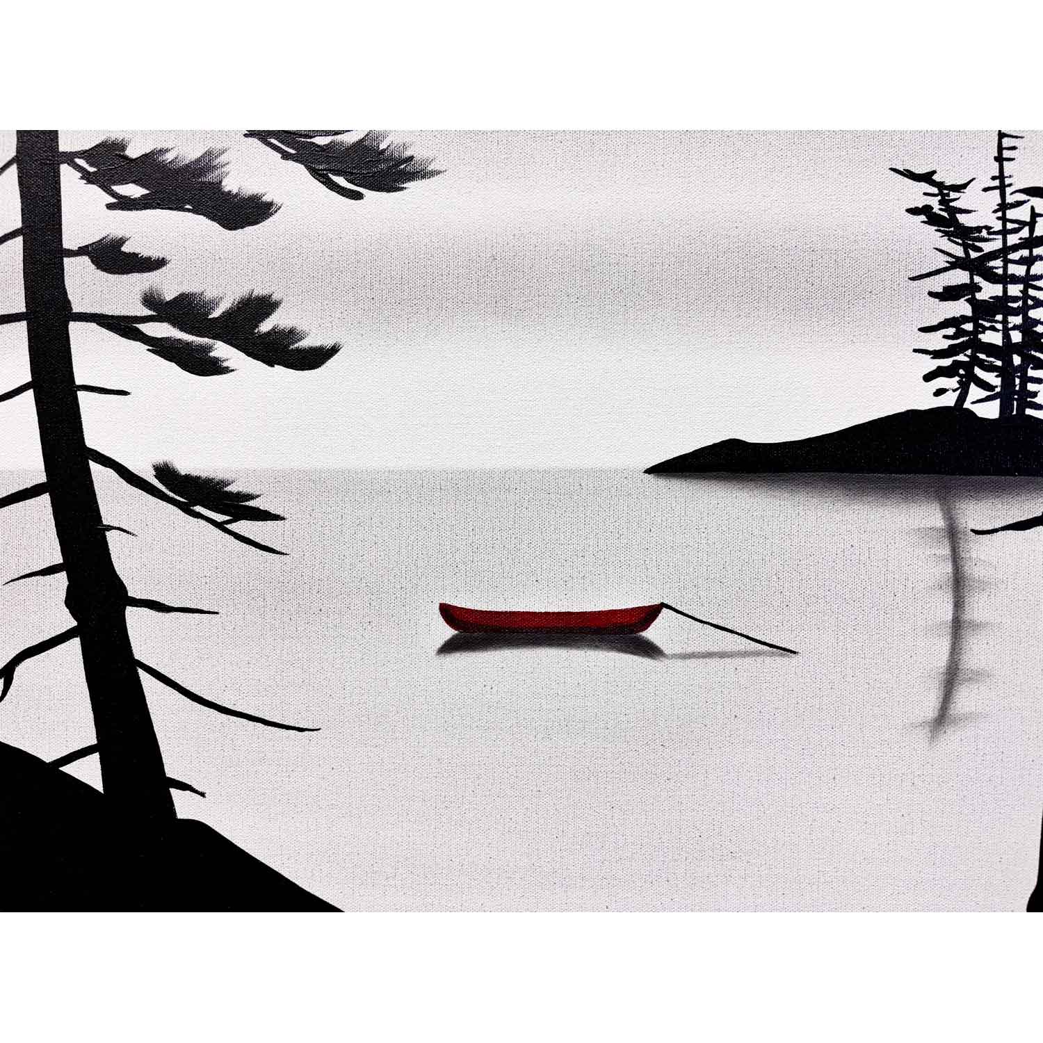 The Ripple Effect 24" x 24" - Petroff Gallery - Painting