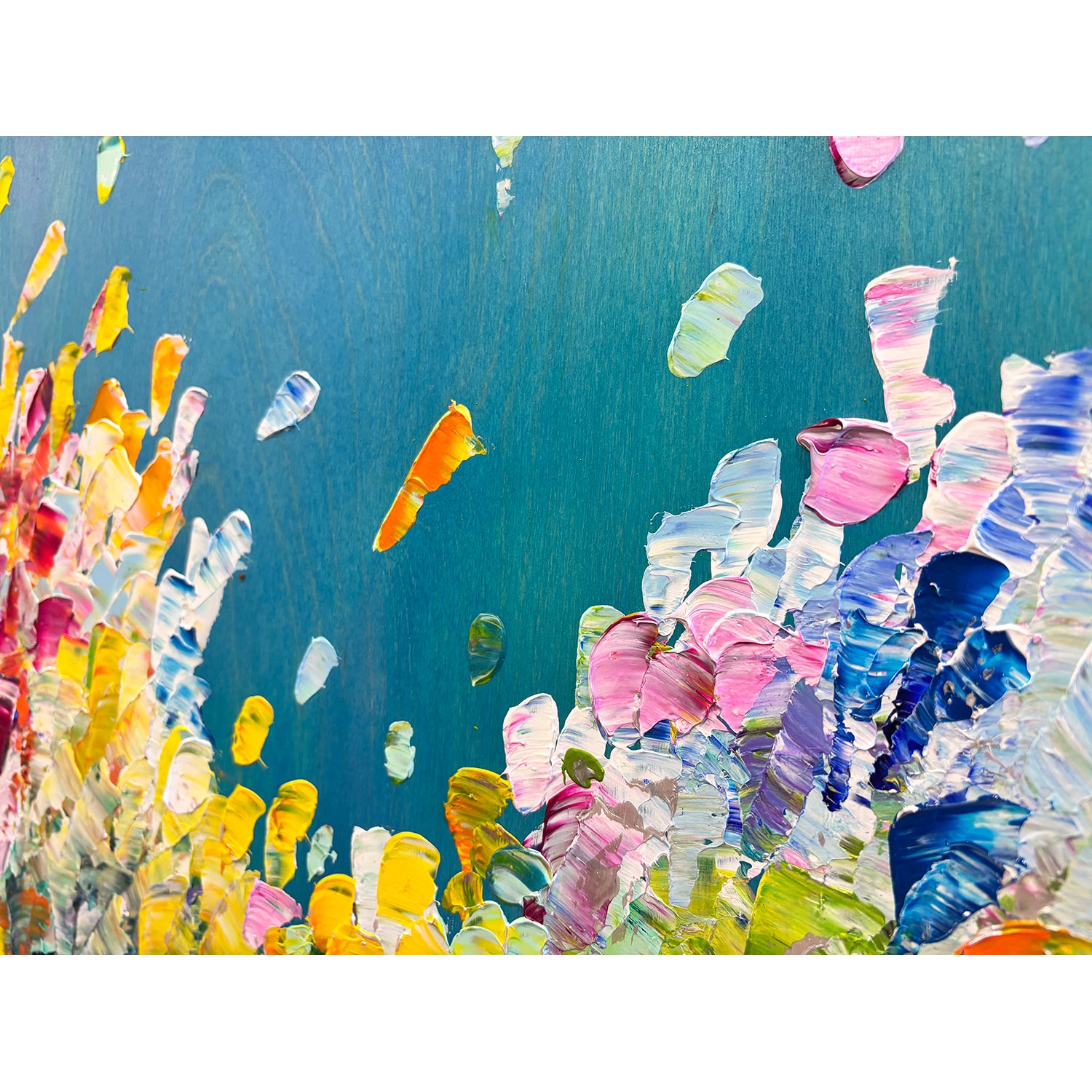 To The Sun 30"x60"  - Petroff Gallery - Paintings