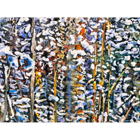Trail Thru Sunlight 2 28" x 48" - Petroff Gallery - Painting