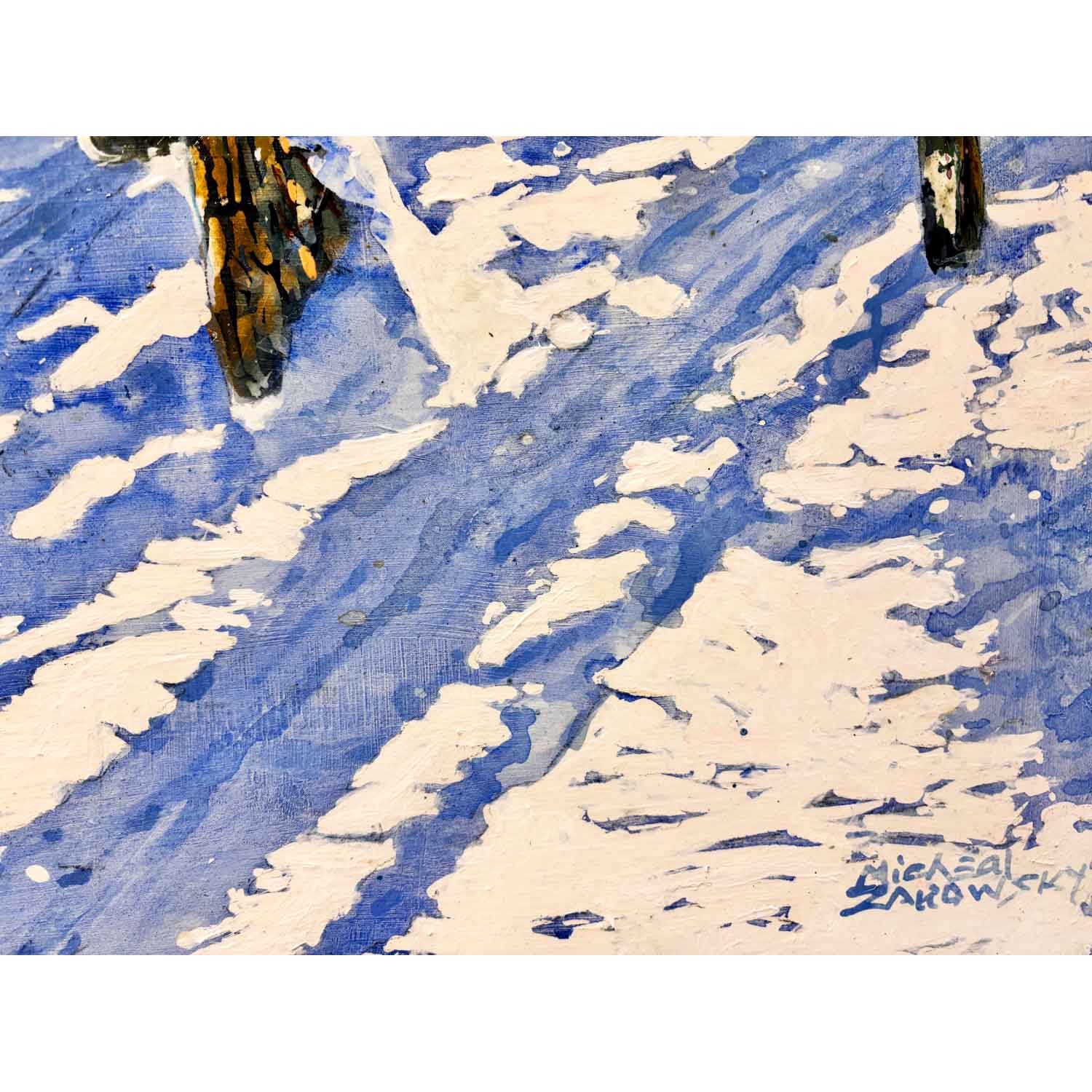 Trail Thru Sunlight 2 28" x 48" - Petroff Gallery - Painting