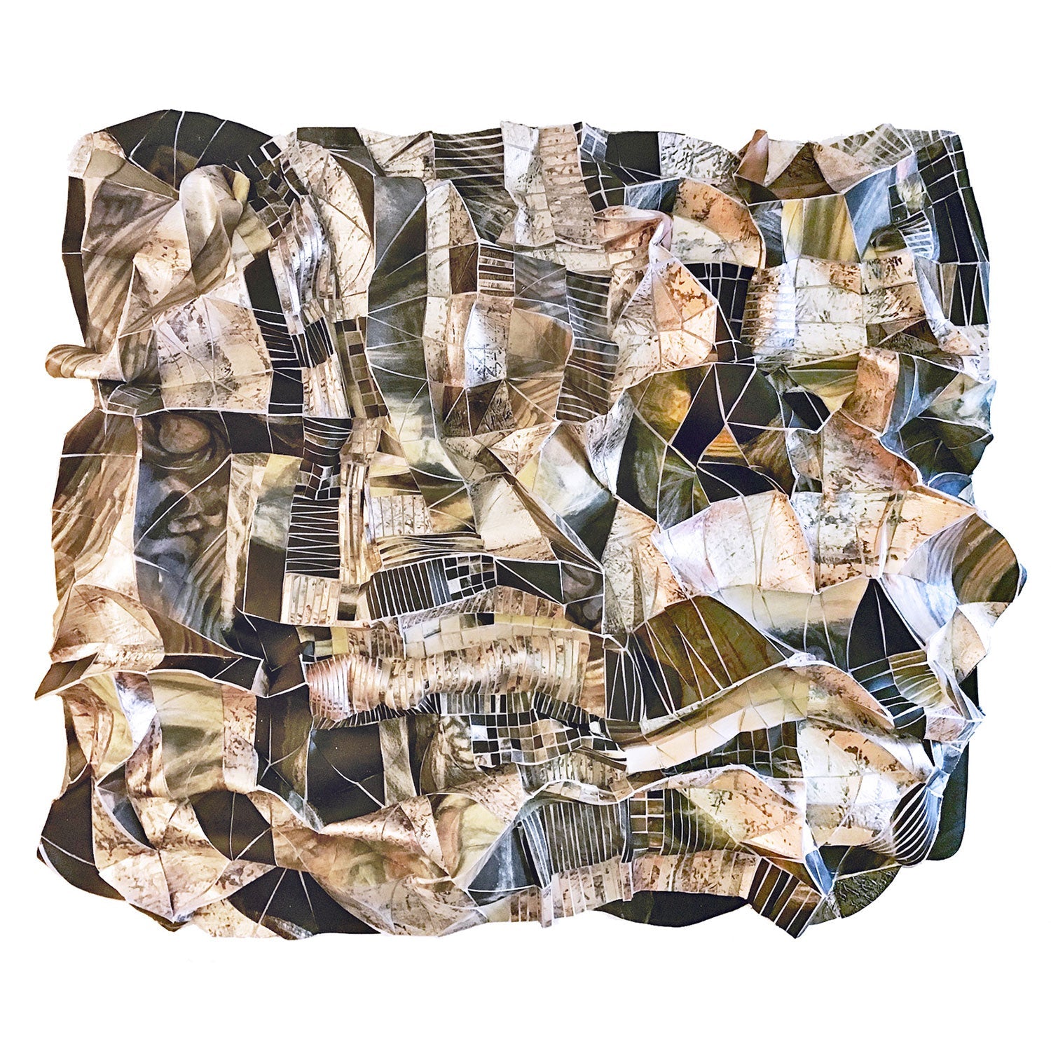 Turbulent Composure 46" x 56" - Petroff Gallery -  - Annette Blady & Al Van Mil - Turbulent Composure, 46" x 56"