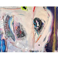 Twin Flames 48" X 60" Petroff Gallery