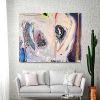 Twin Flames 48" X 60" Petroff Gallery