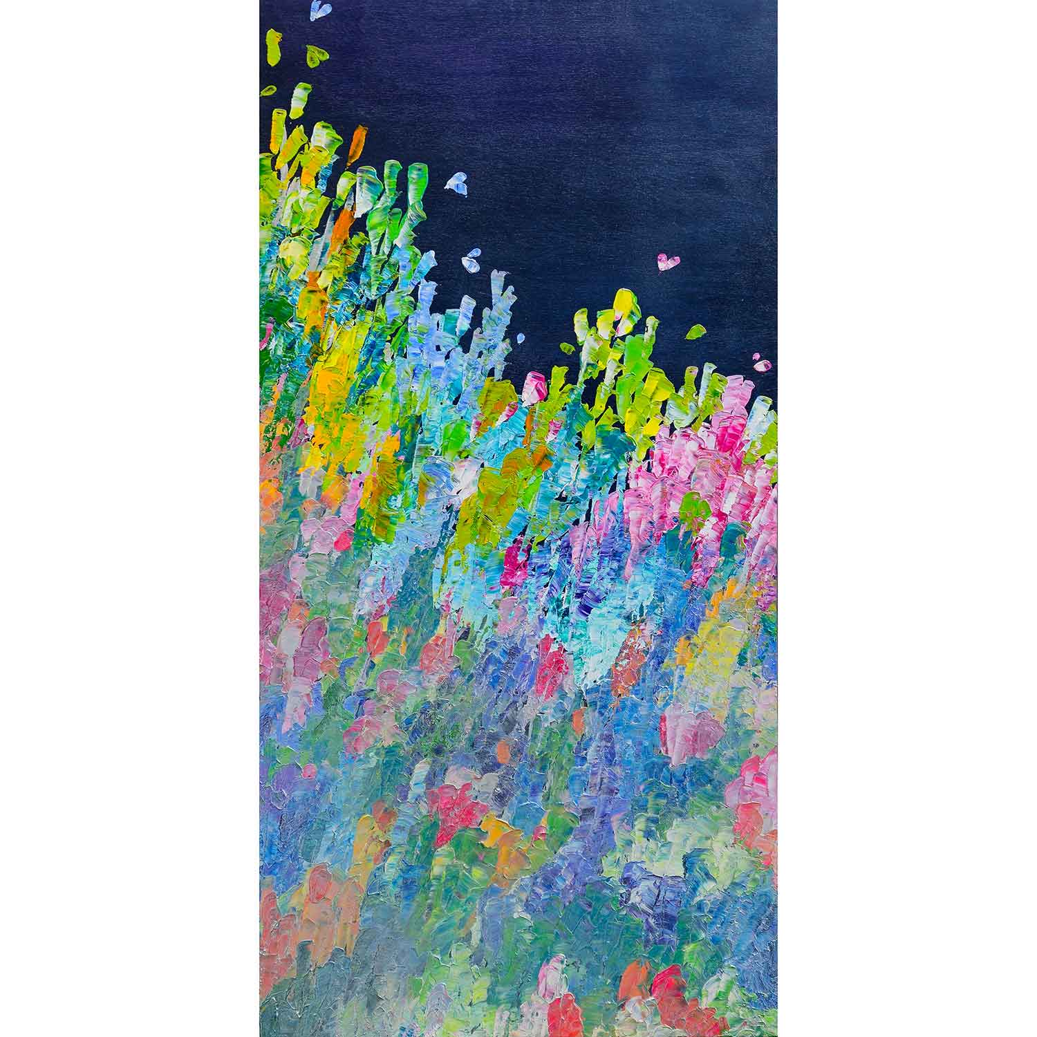 Warm Summer Nights 36" x 18" - Petroff Gallery - Painitng