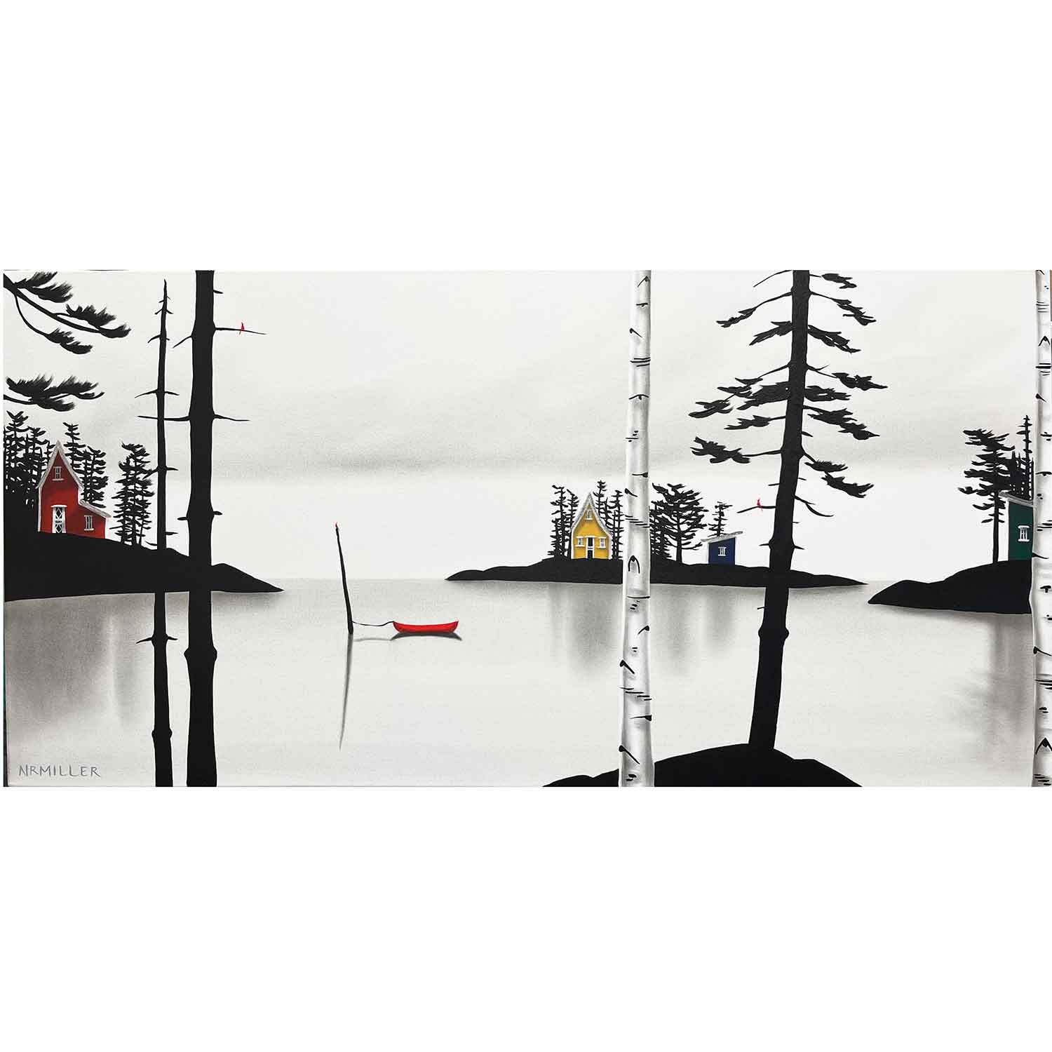 We'll Be Back 24x48 - Petroff Gallery - Paintings