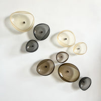 Wall Topography Installation - Petroff Gallery - Glass Art