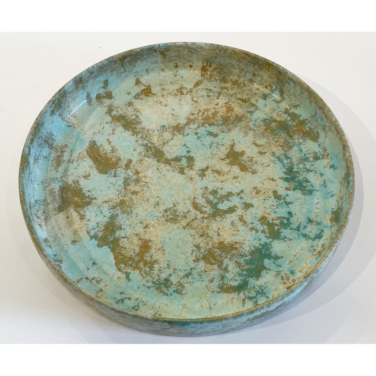 Makiko Hicher - Light Turquoise Plate 8.5"