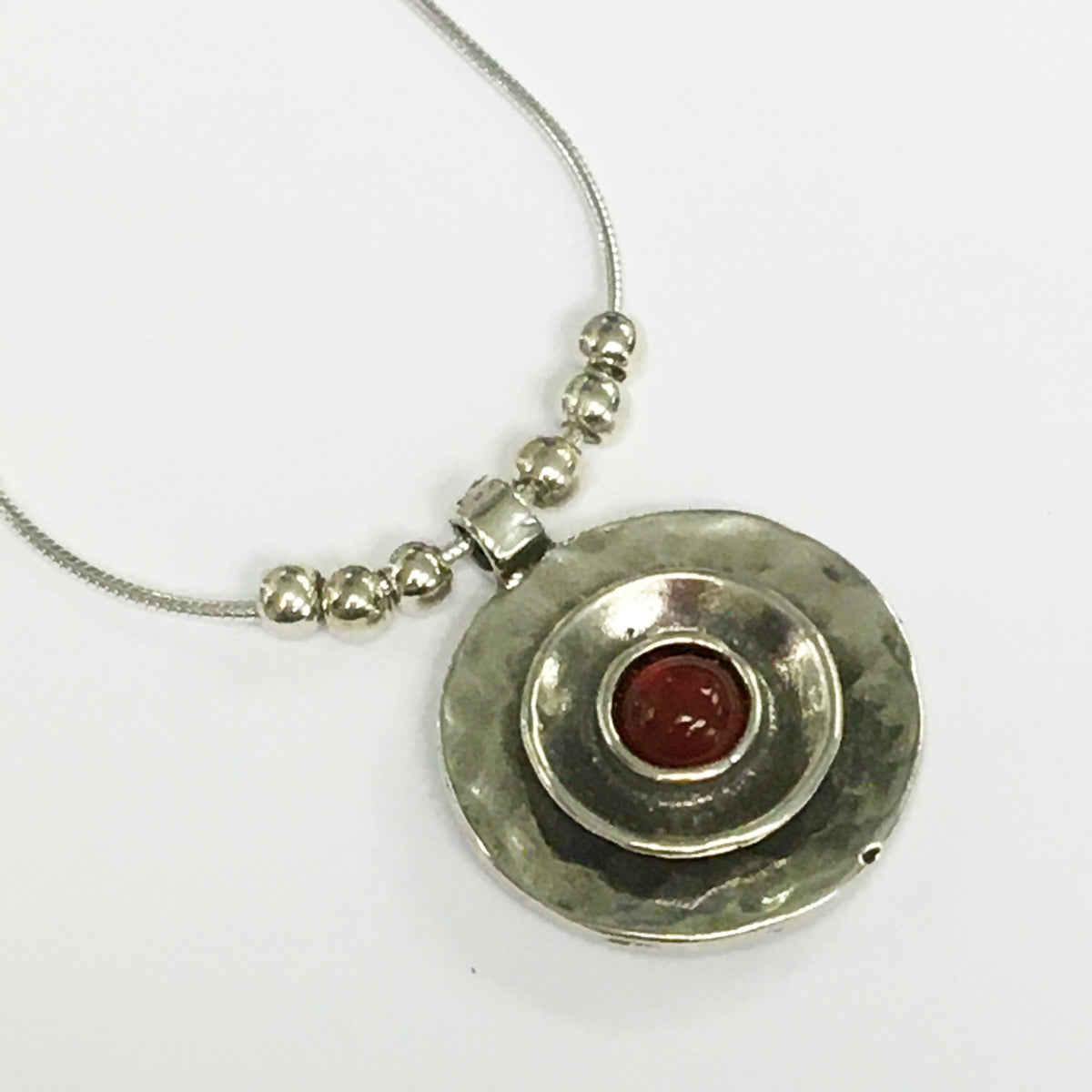Yair Stern - Red Circle Necklace