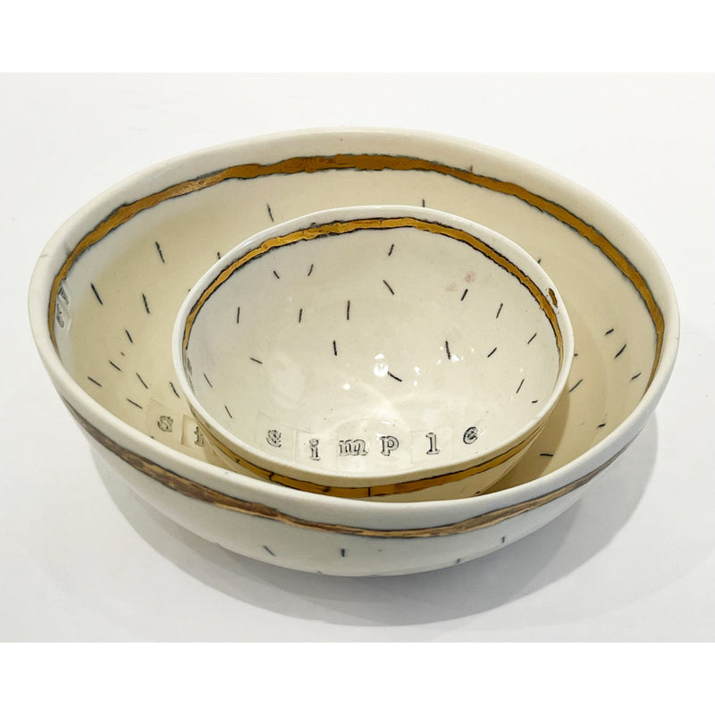 2 piece Bowl Set - Petroff Gallery -  - Marla Buck - 2 piece Bowl Set