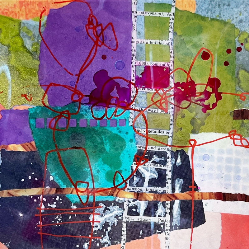 6" square plate - Petroff Gallery -  - 
