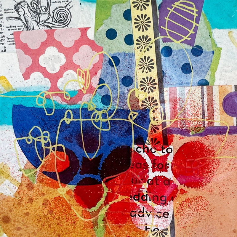 6" square plate - Petroff Gallery -  - 
