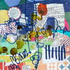 6" square plate - Petroff Gallery -  - Julie Bell - 6" square plate