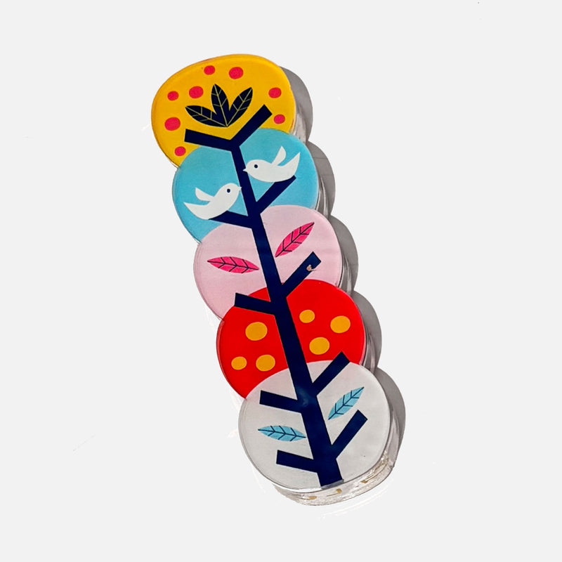 Acrylic Tree Mezuzah - Petroff Gallery - Judaica
