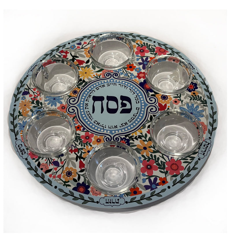 Spring Stainless Steel Passover - Petroff Gallery - Judaica 