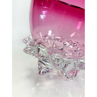 7" Thorn Vessel Pink Ruby - Petroff Gallery -  - 