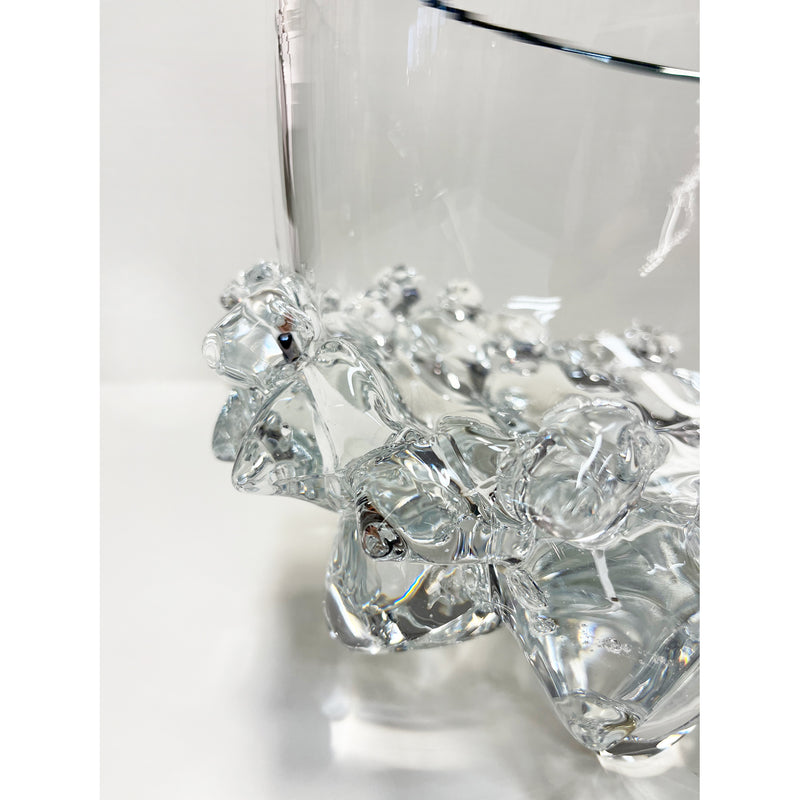 Andrew Madvin - 9" Thorn Vessel Crystal Clear