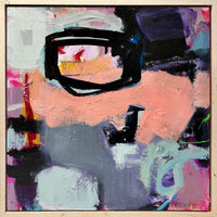 A Circle Back In Time 16" x 16" - Petroff Gallery - Painting