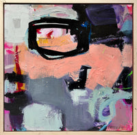 A Circle Back In Time 16" x 16" - Petroff Gallery - Painting